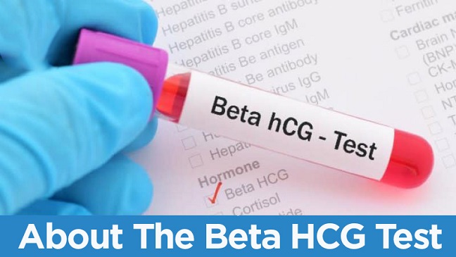 about the beta HCG test